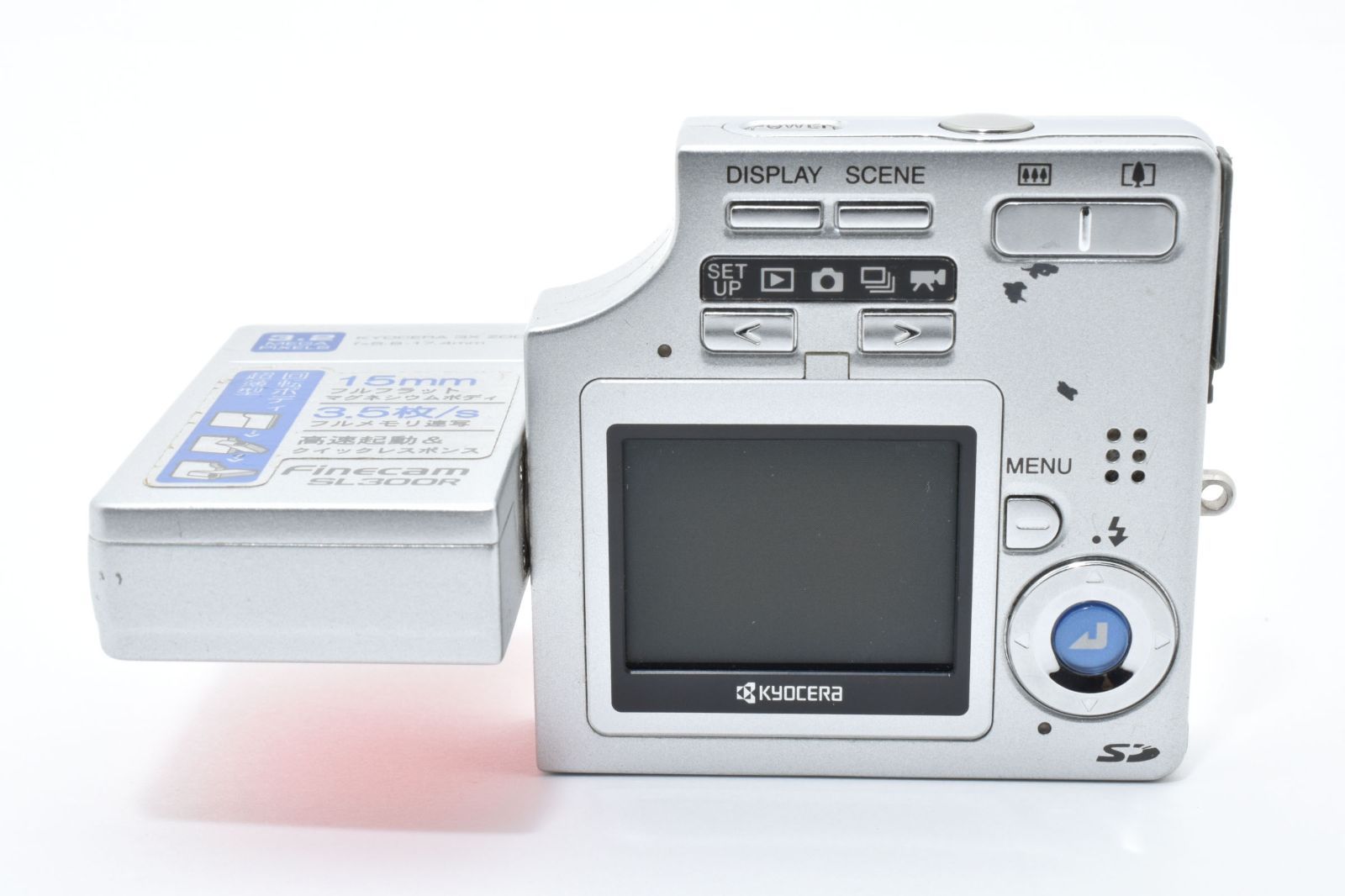 ☆良品☆京セラ KYOCERA Finecam SL300R コンパクトデジタルカメラ