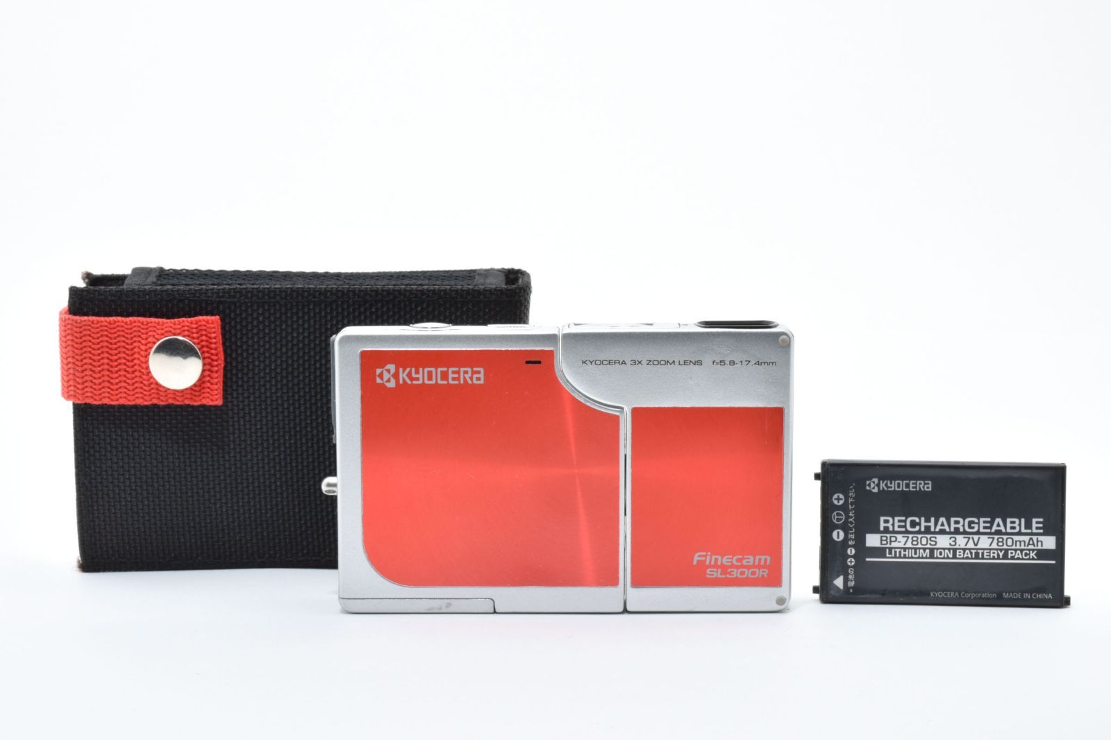 ☆美品☆京セラ KYOCERA Finecam SL300R コンパクトデジタルカメラ