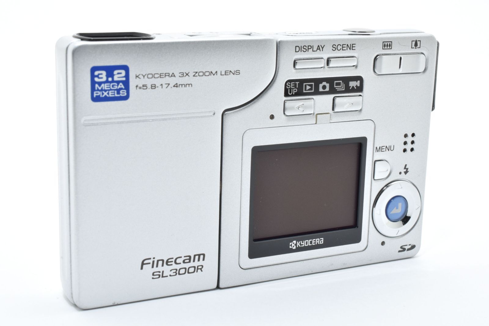 ☆美品☆京セラ KYOCERA Finecam SL300R コンパクトデジタルカメラ