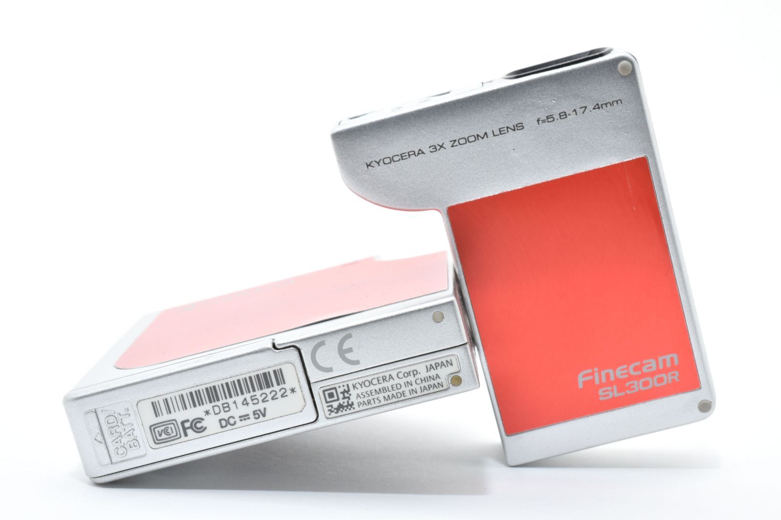 ☆美品☆京セラ KYOCERA Finecam SL300R コンパクトデジタルカメラ