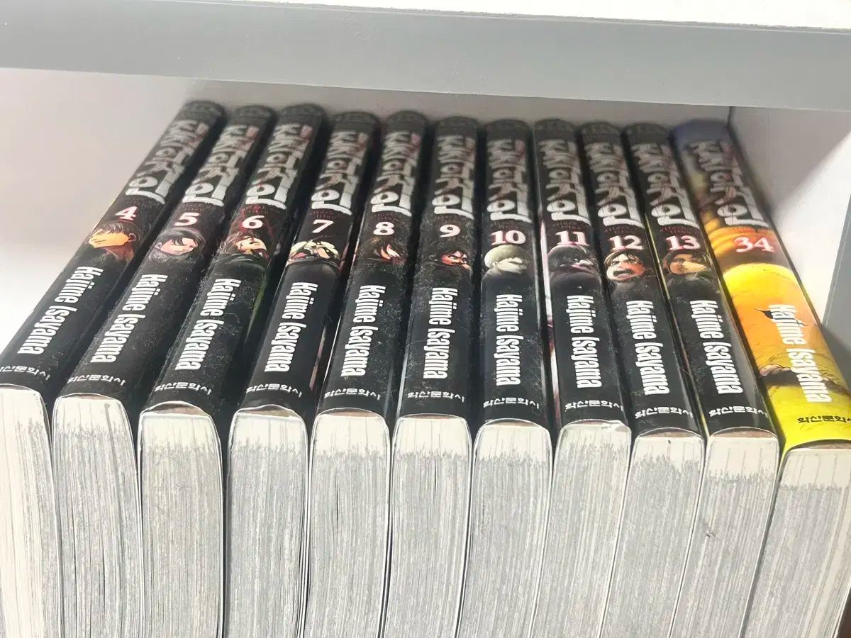 まとめ売り) 進撃の巨人 漫画 4-13巻 34冊 - メルカリ