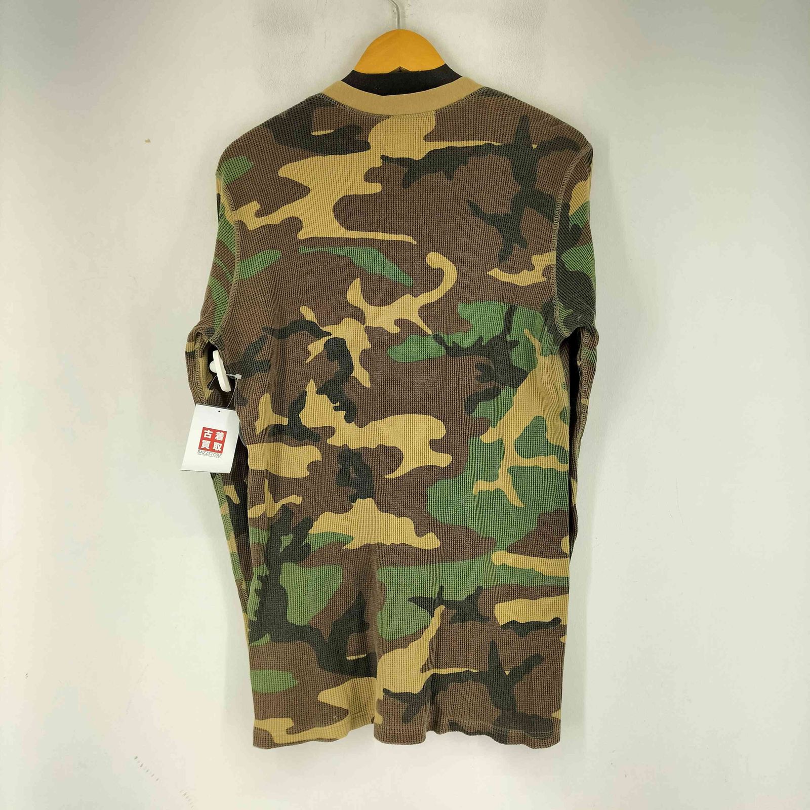 シュプリーム Supreme 12SS Waffle Henley Neck L/S Tee メンズ M