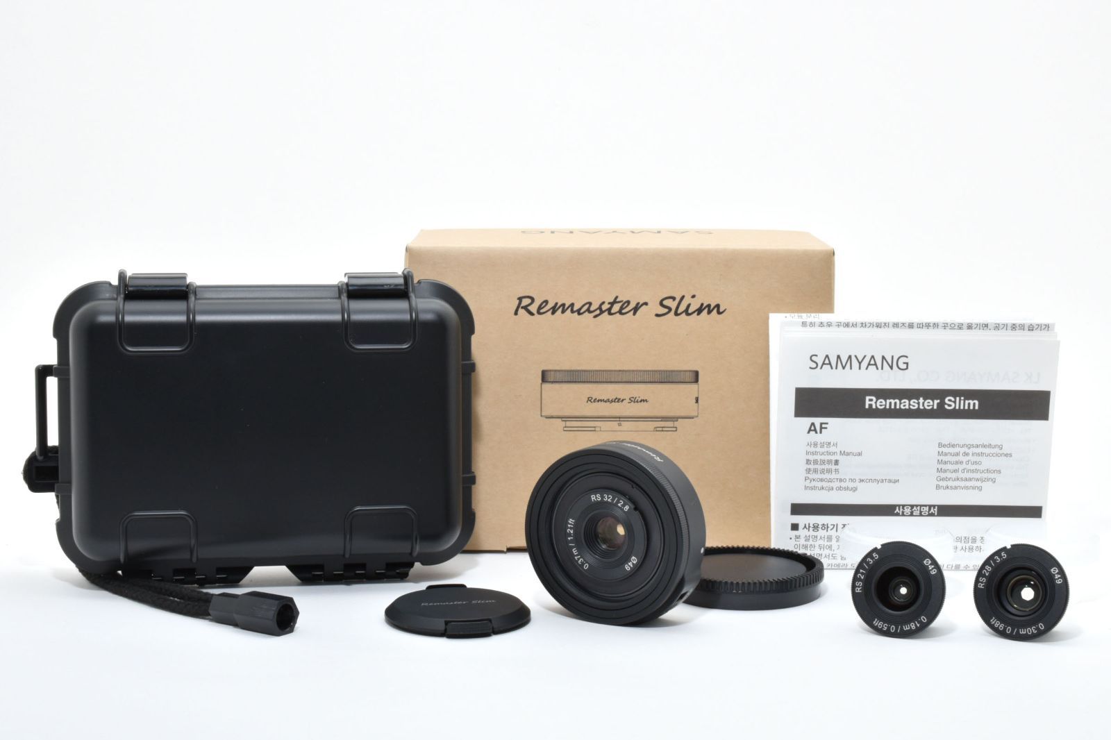 ☆極上品☆サムヤン SAMYANG Remaster Slim 21mm F3.5 / 28mm F3.5