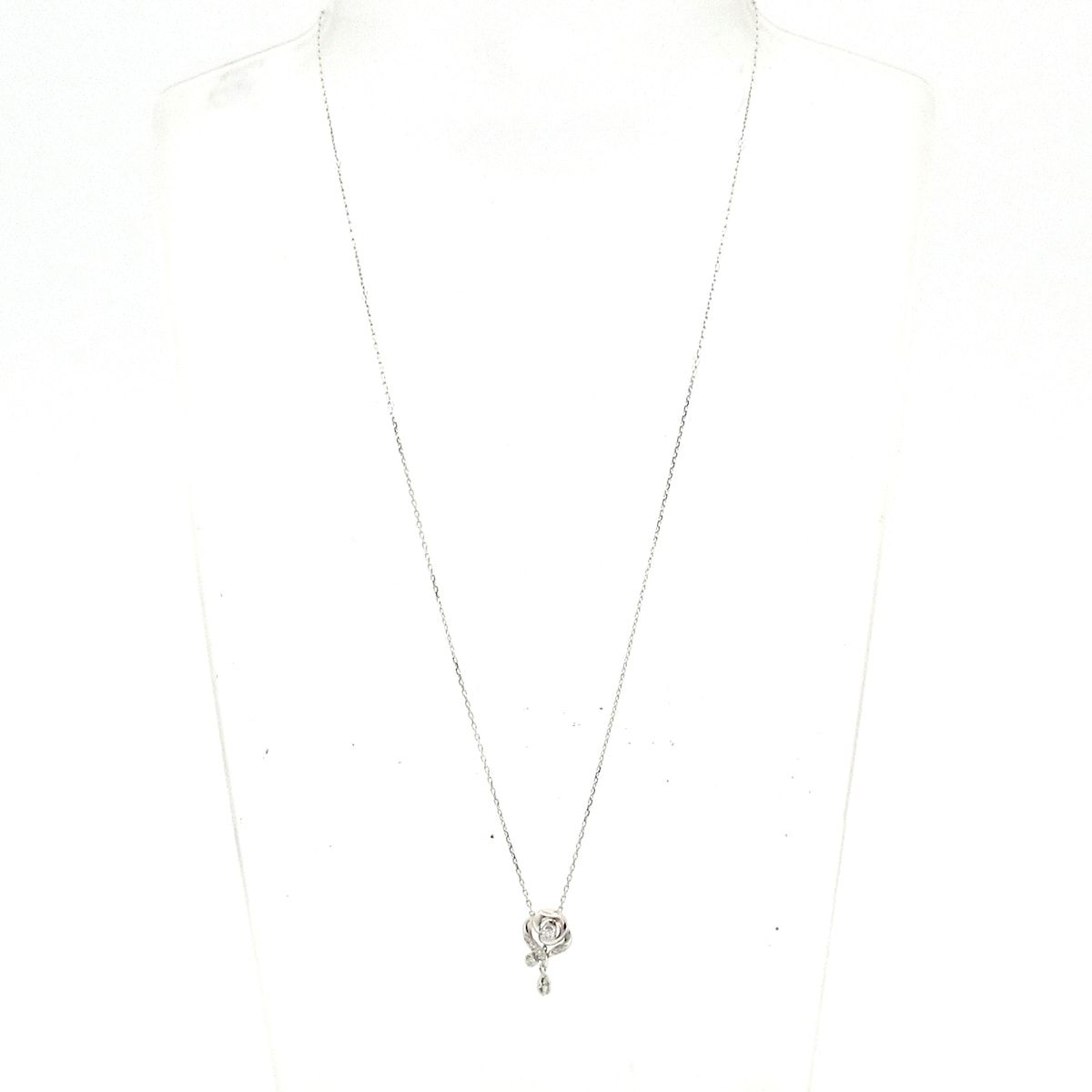 VENDOME ヴァンドーム青山 ネックレス - K 18 WG×ダイヤモンド 総重量 1.9 g