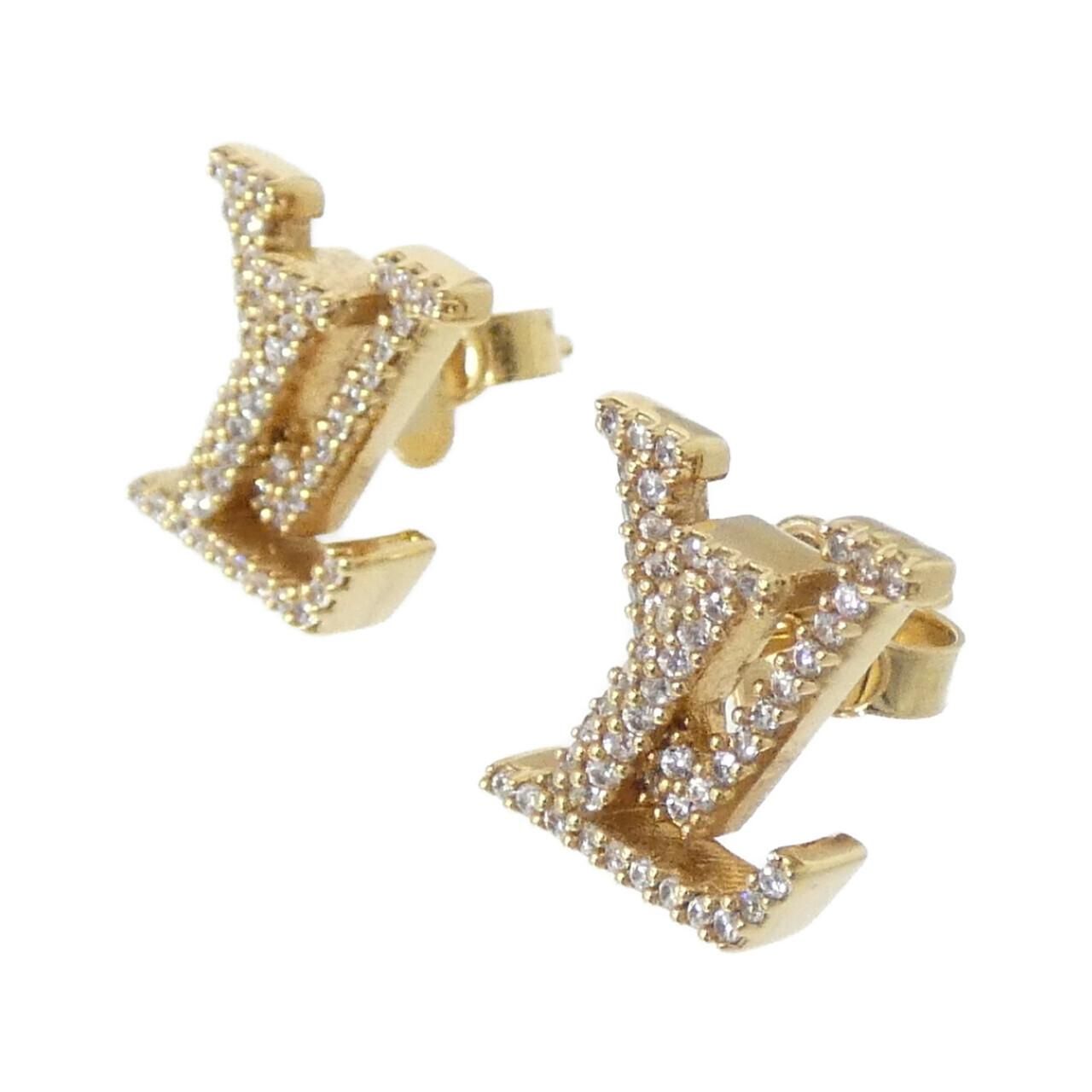 ルイヴィトン ピアス LVアイコニック ストラス M 00609