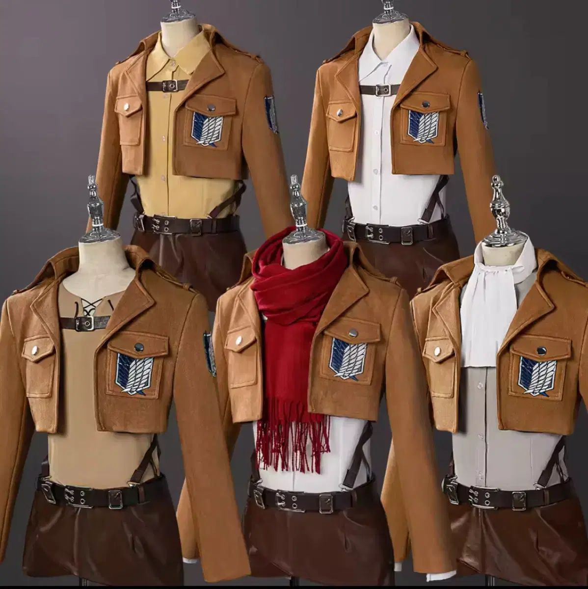 進撃の巨人 調査兵団 コスプレ 衣装 セット 高価格 ver