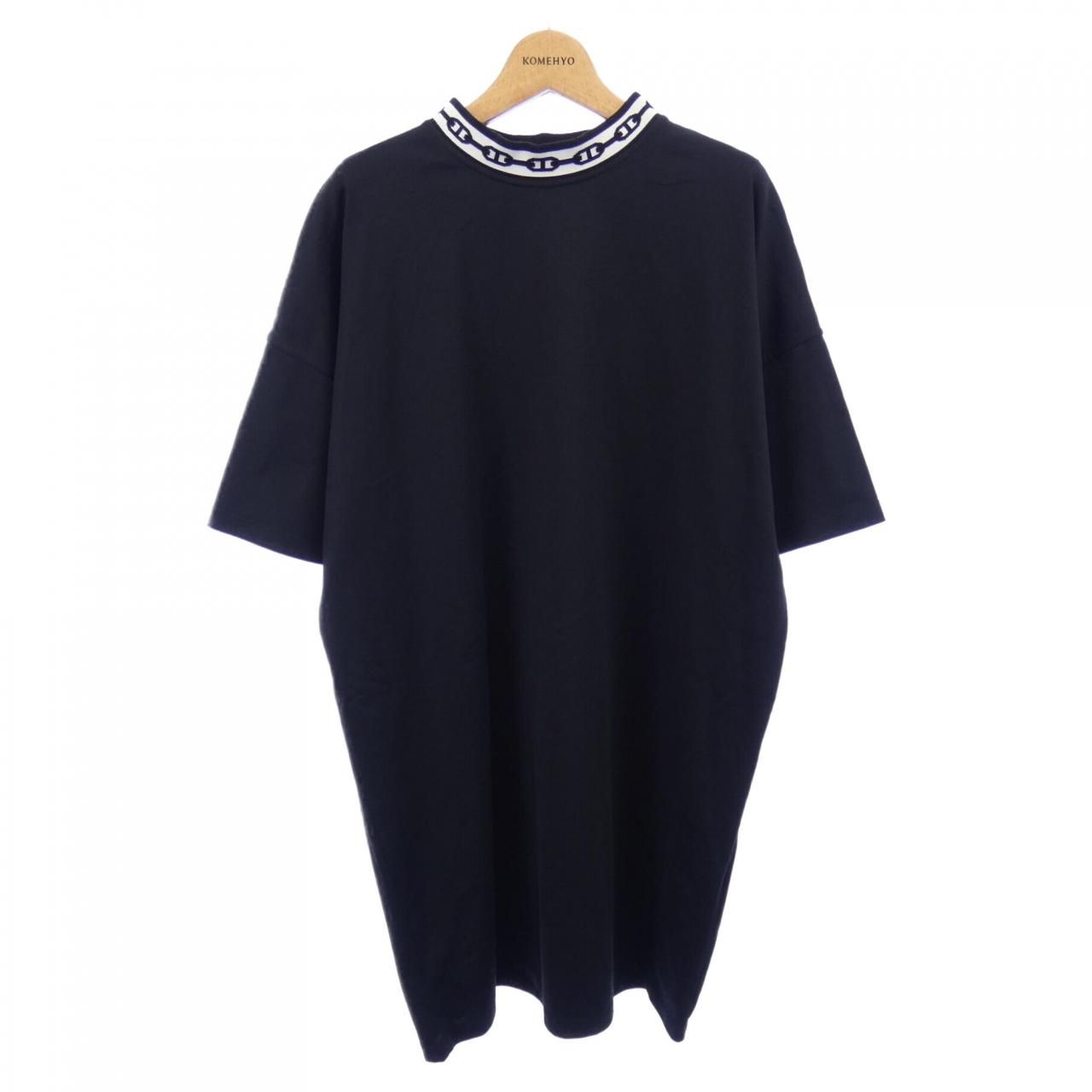 エルメス HERMES CHAINE DANCRE 17-7732. カットワンピース