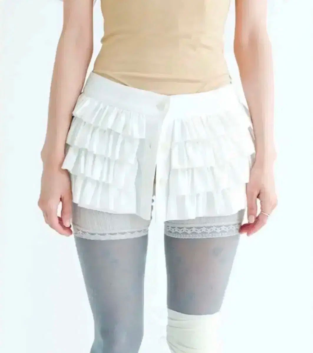 ショップフェアリー バッグバックル ティアードスカート mサイズ その他 ミニスカート スカート