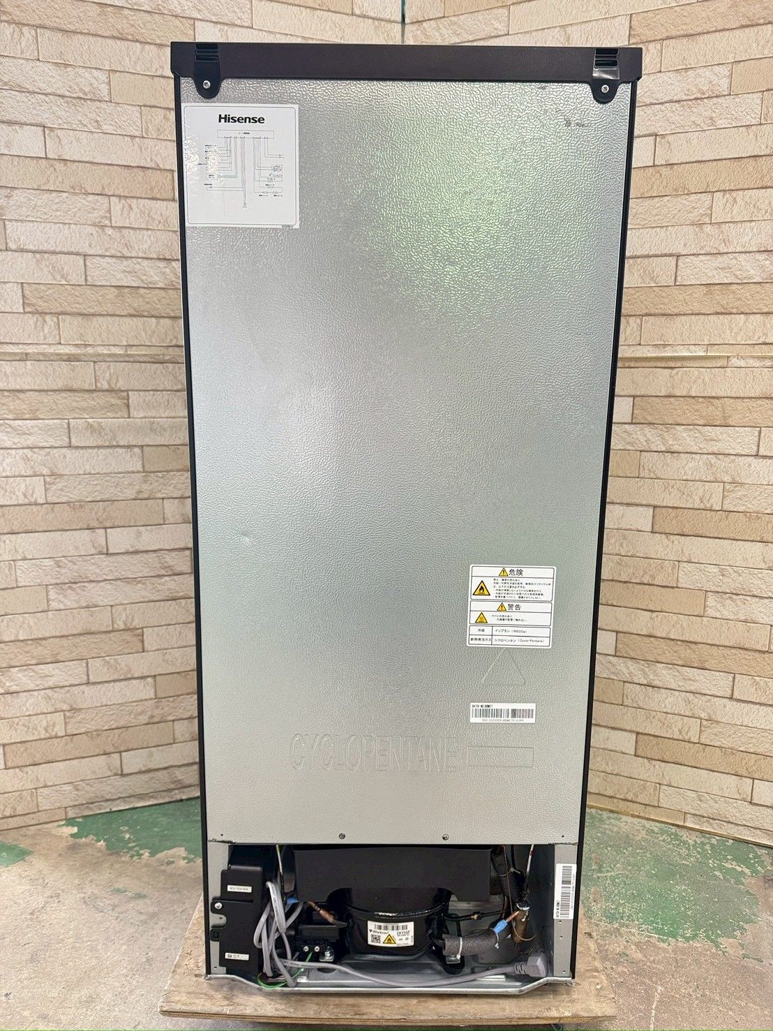 大阪送料無料☆3か月保障付き☆冷蔵庫☆ハイセンス☆2ドア☆2023年☆HR