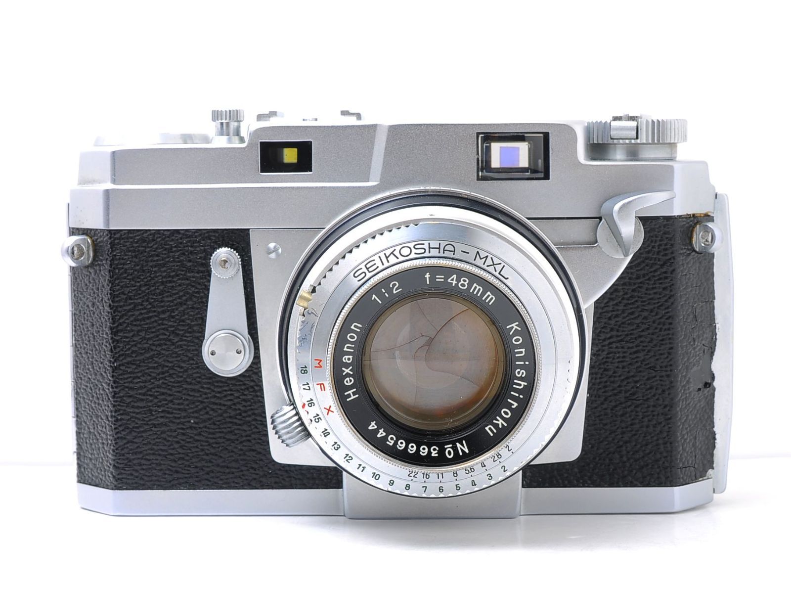 KONICA Ⅲ 48mm F/2レンズ レンジファインダーフィルムカメラ KONICA III フィルムカメラ HEXANON 48mm F2 レンジファインダー