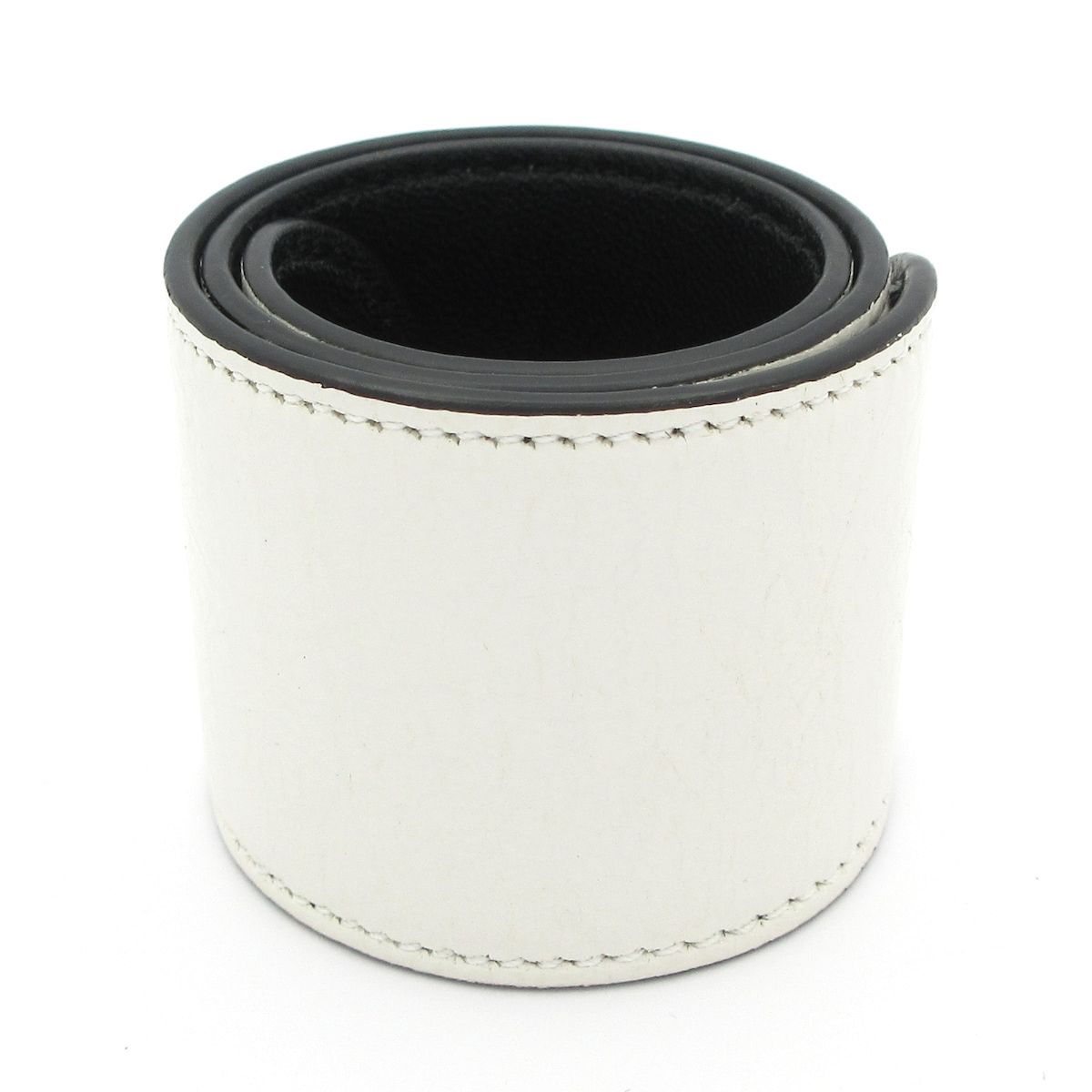 バレンシアガ ブレスレット サイクル 483272 レザー 白