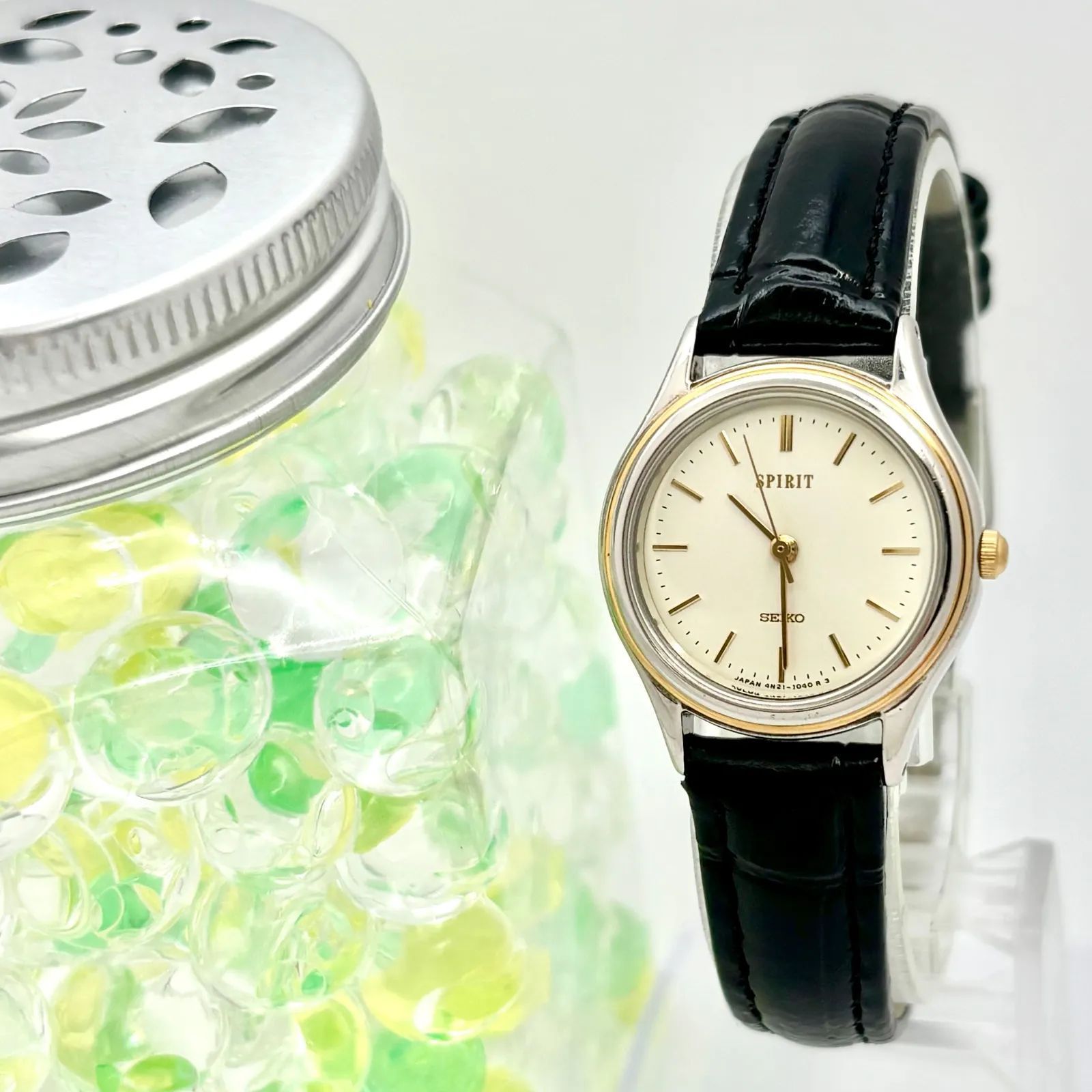 新品電池】SEIKO セイコー SPIRIT スピリット レディース 腕時計 4N21 