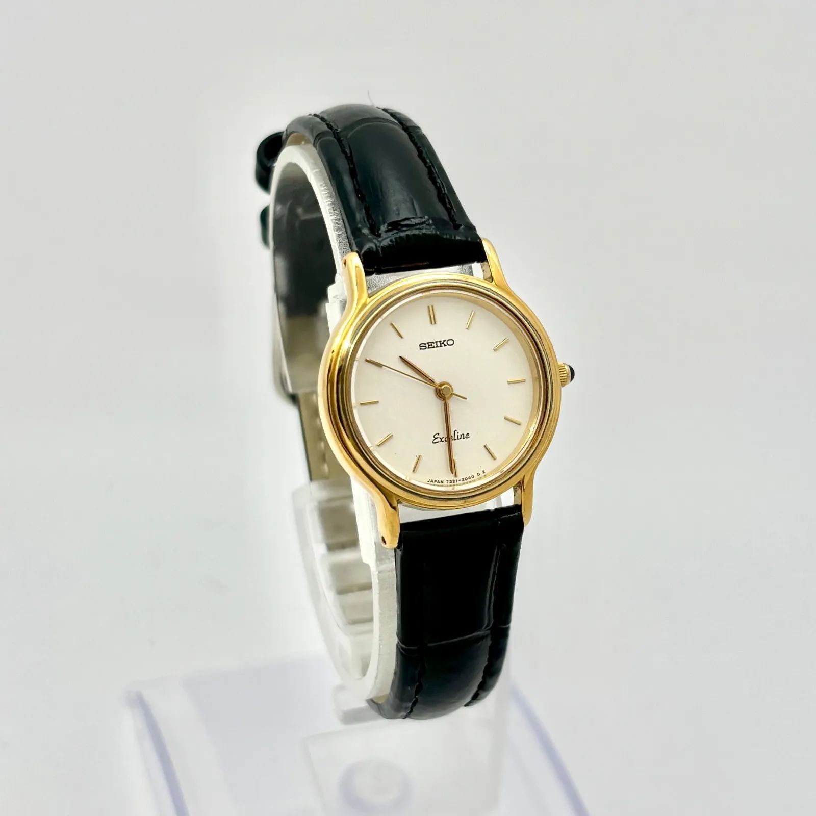 美品/新品電池】SEIKO セイコー Exceline エクセリーヌ レディース