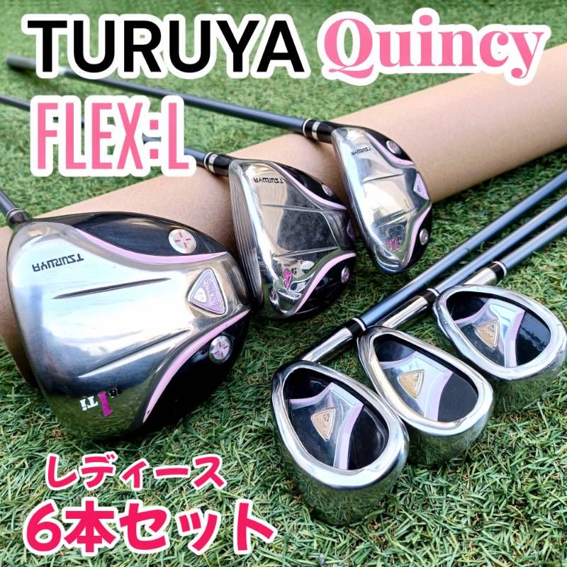 初心者◎】TSURUYA Quincy ツルヤゴルフ クインシー レディース ゴルフ