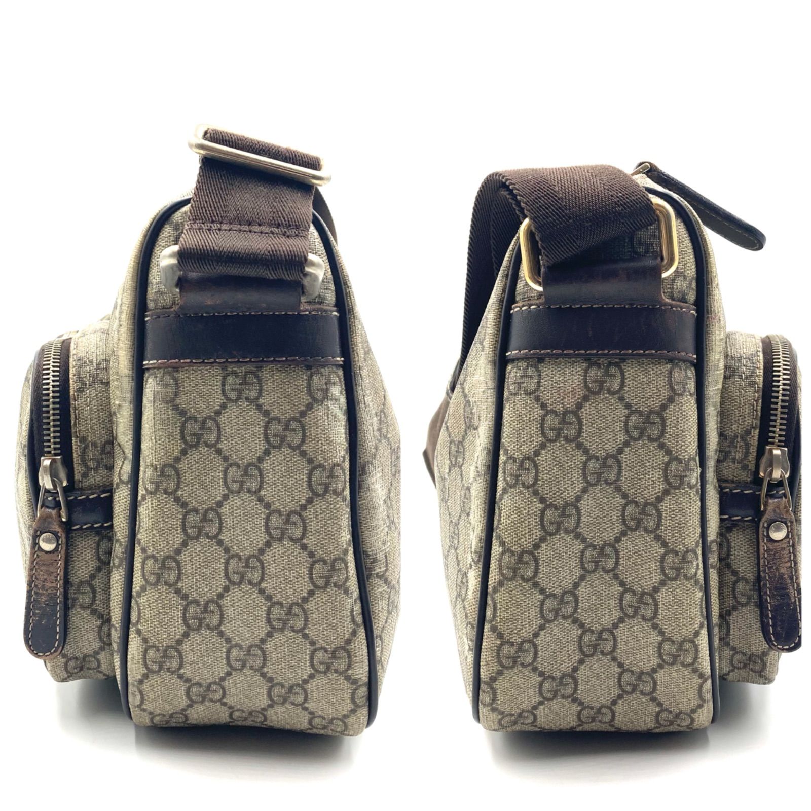 GUCCI グッチ GGスプリーム カメラバッグ ショルダーバッグ 斜めがけ 