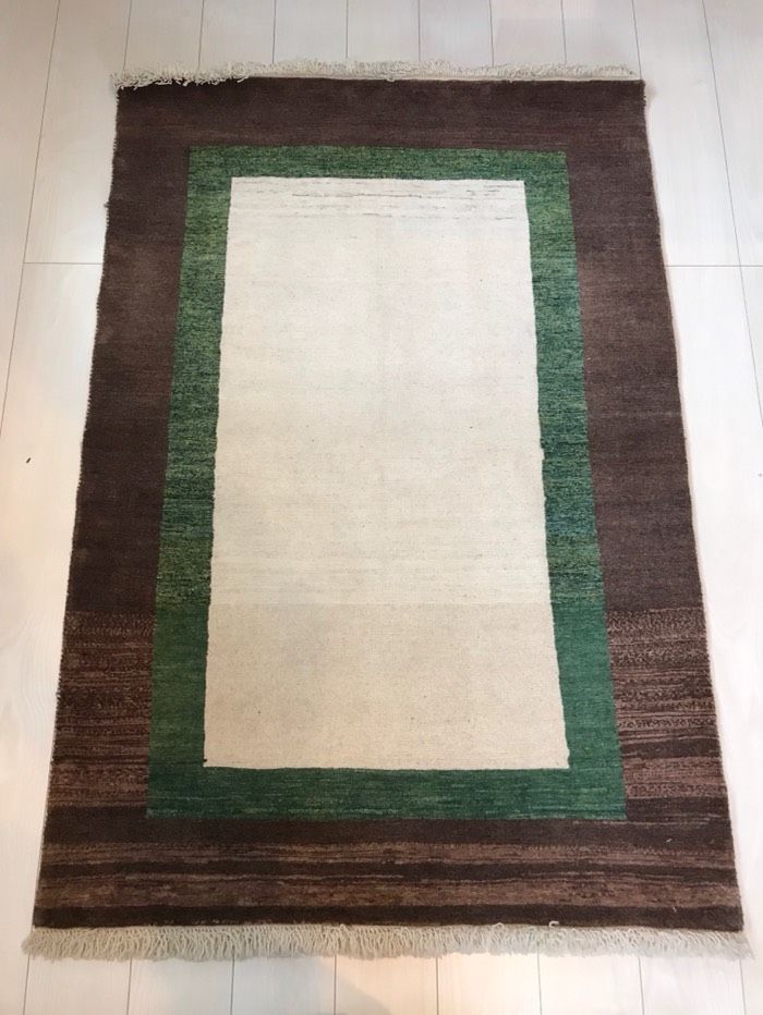 ギャッベ 手織りウールラグ 156 106 cm カシュガイ