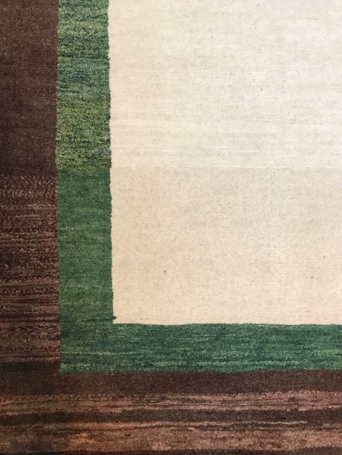 ギャッベ 手織りウールラグ