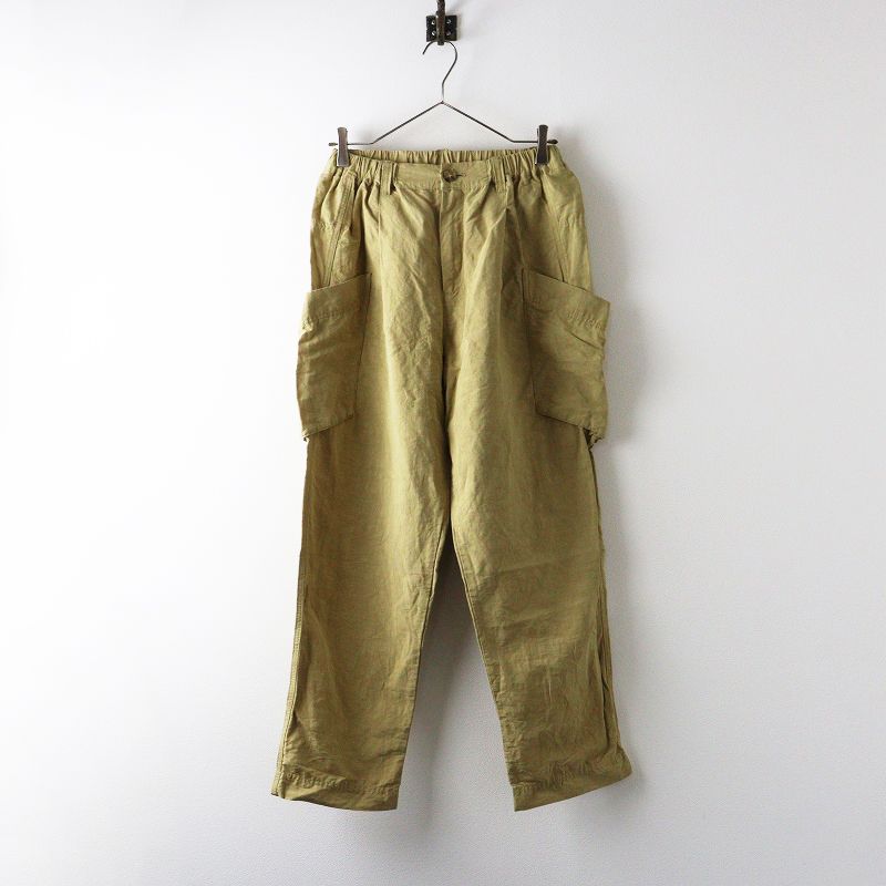 バスコ BASCO マオパンツ 2｜イエロー ボトムス カーゴパンツ ロング