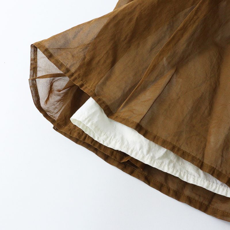 オーガンジーワンピース