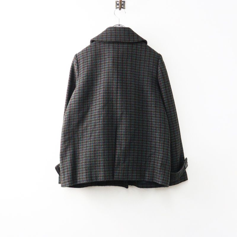 ロイスクレヨン Lois CRAYON ダブルブレスト チェック ジャケット M