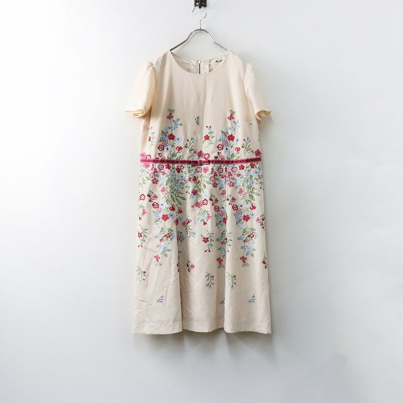 大きいサイズ ローズティアラジュエル Rose Tiara JEWEL フラワー刺繍