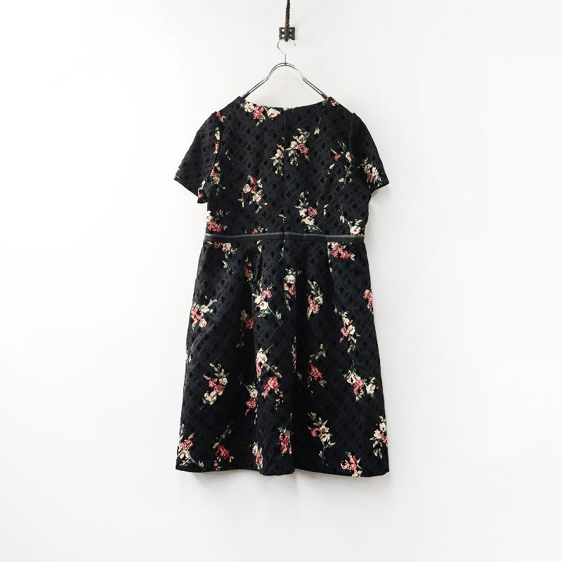 Rose Tiara ♡ リボンプリントフィット&フレアワンピース Tiara） ファッション Rose Tiara リボンプリントフィット&フレア