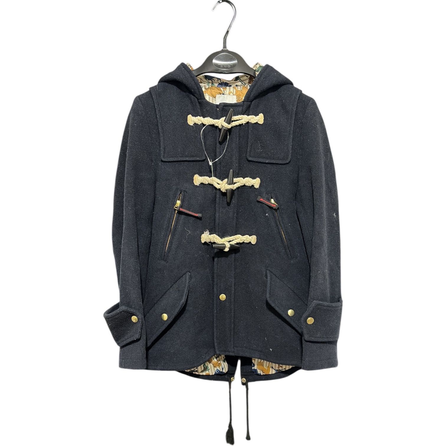 Z1634Né-net ダッフルジャケット ネネット Ne-net 裏地動物 ダッフル