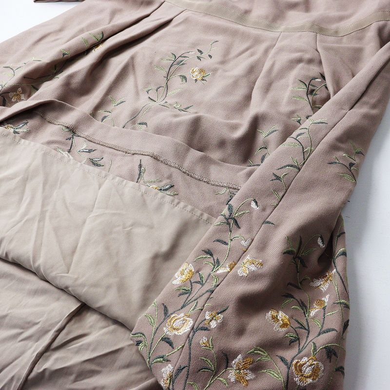 大きいサイズ ローズティアラジュエル Rose Tiara JEWEL フラワー刺繍