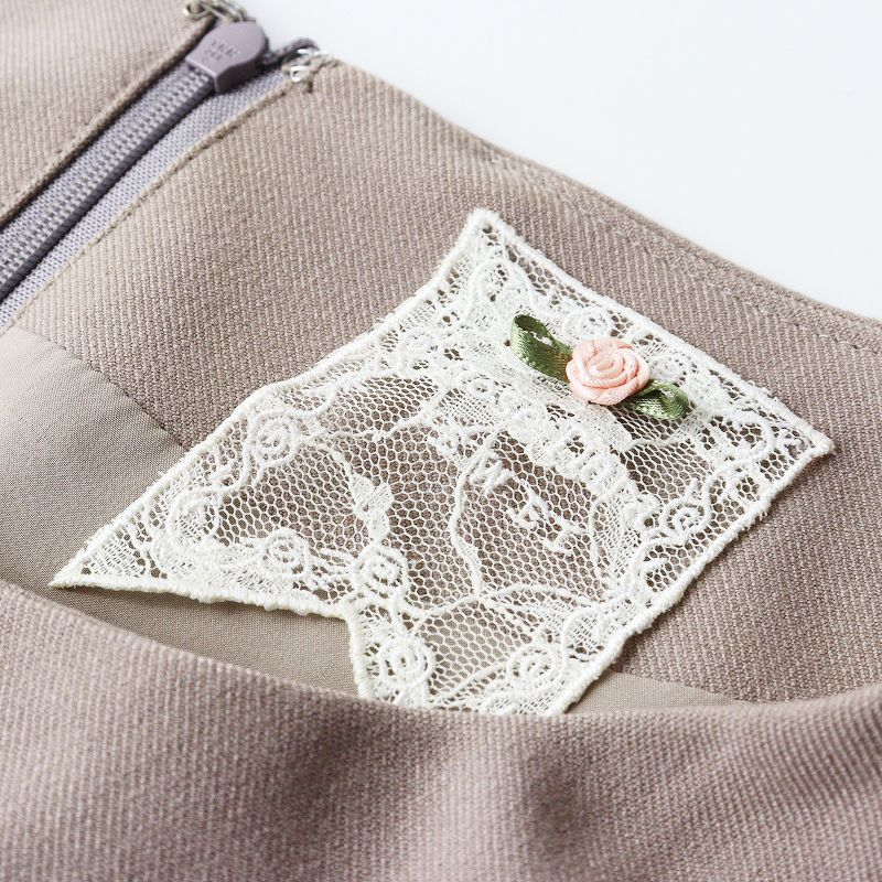 おまとめ3点【極美品♡】ローズティアラジュエル　お花刺繍フレアワンピース　42 新作】オリジナル刺繍のワンピース | Rose Tiara【ローズティアラ】