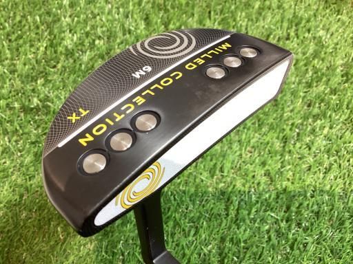 ‼️値下‼️【中古美品】オデッセイMilled Collection 5 パター 中古】 オデッセイ MILLED COLLECTION TX #6M 34インチ パター PT
