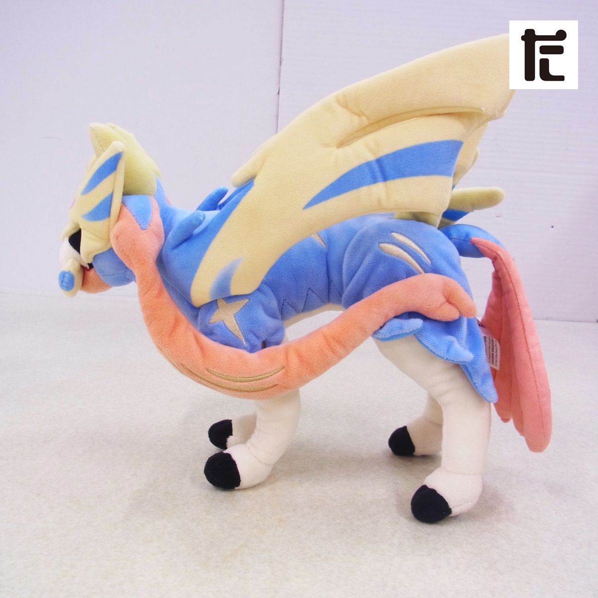 新品　タグ有り　未開封　ポケモンセンターオリジナル ぬいぐるみ ザシアン　伝説 新品 タグ有り 未開封 ポケモンセンターオリジナル ぬいぐるみ