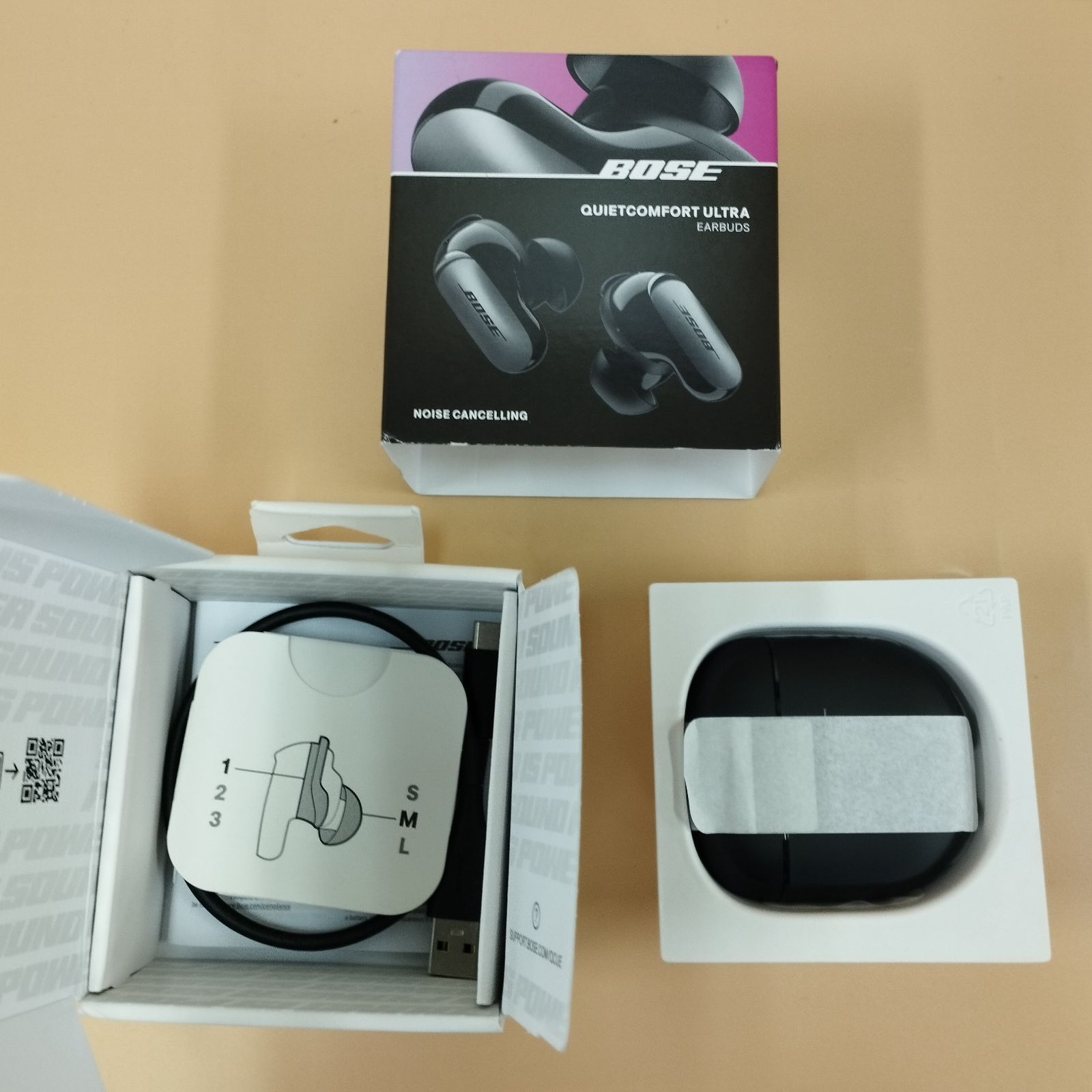 D 20326 ボーズ 882826-0010 クワイエットコンフォート ウルトラ イヤーパッズ ブラック イヤホン ULTRA EARBUDS ウィンドスクリーン CDプレーヤー