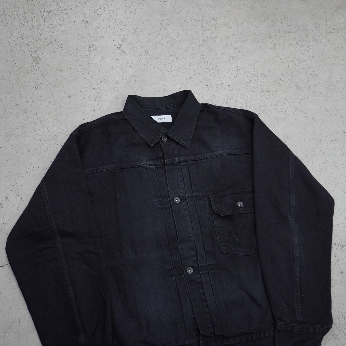 23AW marka マーカ TYPE 1 DENIM JACKET オーガニック コットン 12oz