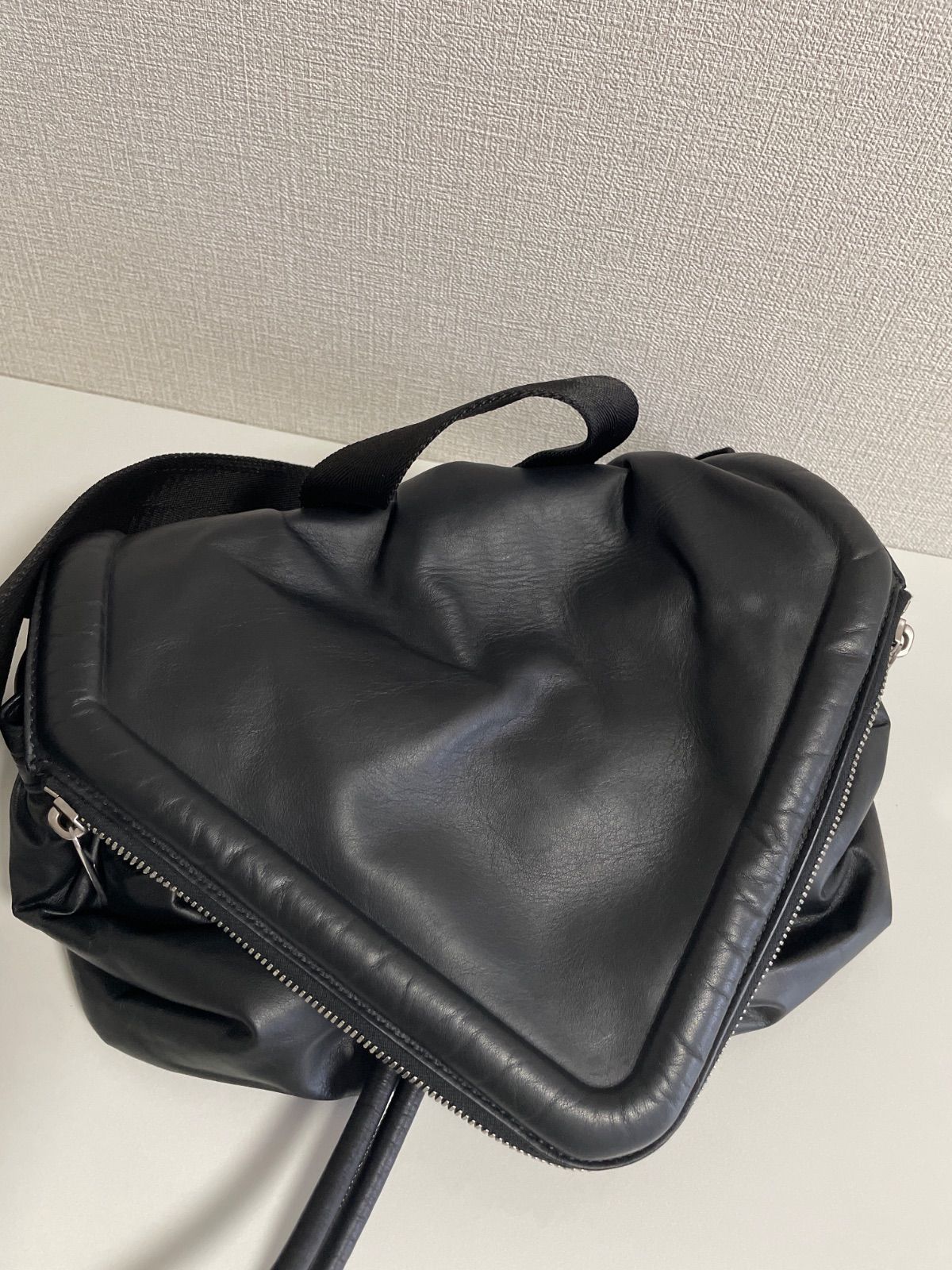  BOTTEGAVENETA ボッテガヴェネタ ビーク ベルトバッグ ボディバッグウエストバッグ ブラック ボディバッグ ウエストポーチ バッグ