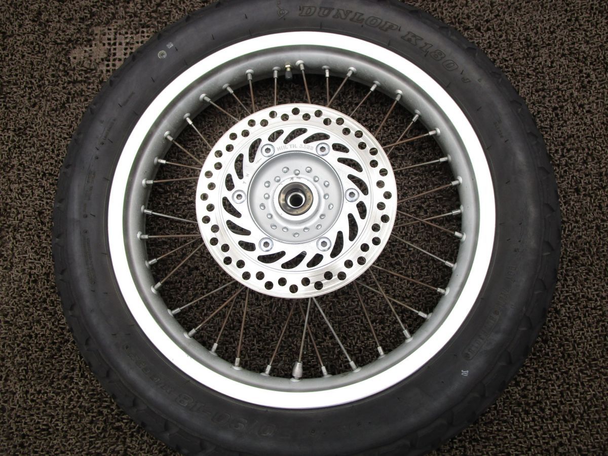FTR 223 フロントホイール ディスク A 8446 MC 34 ホンダ MD 33 E キャブ車 動画有
