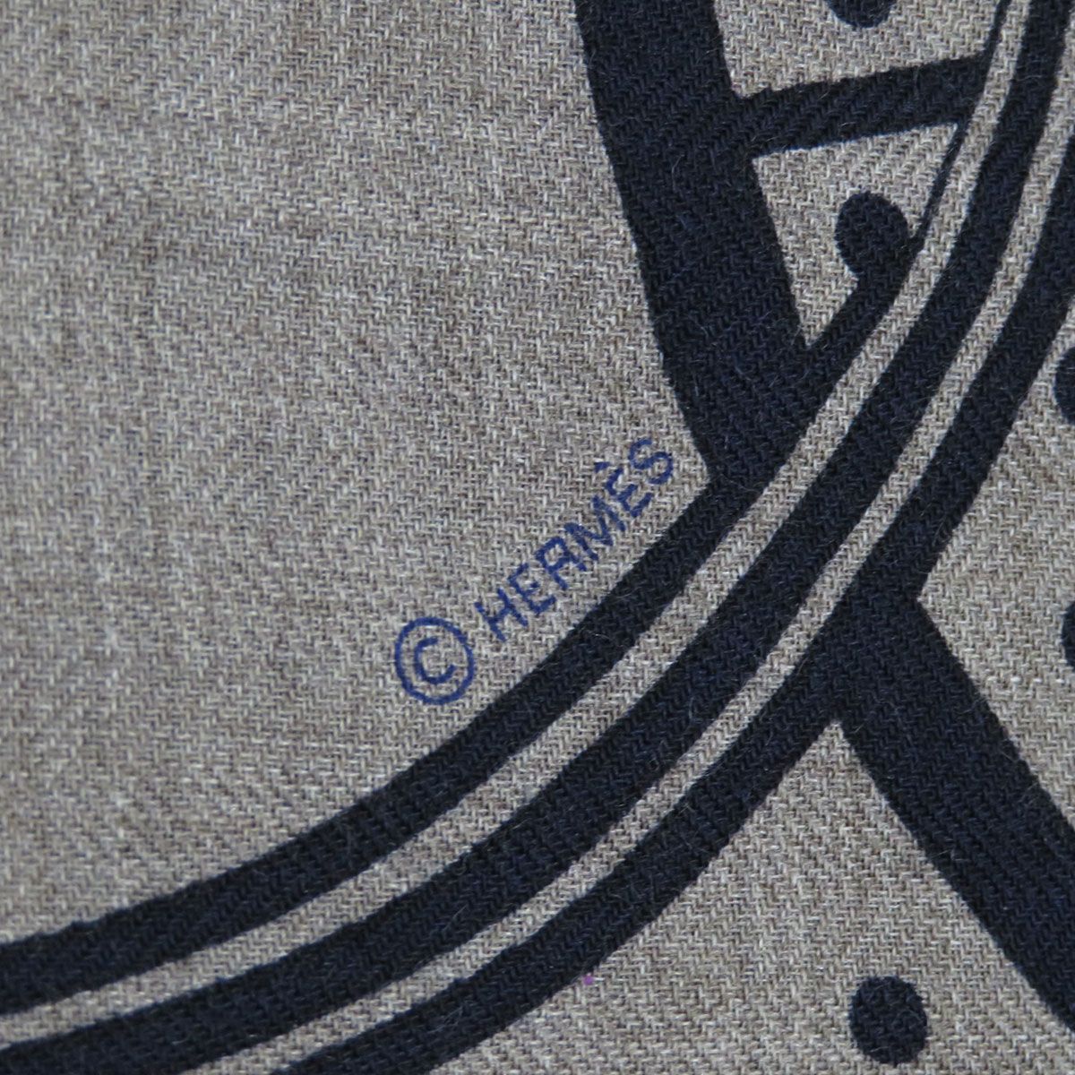 エルメス カレジェアン SPRINGS スプリングス ショール ユニセックス