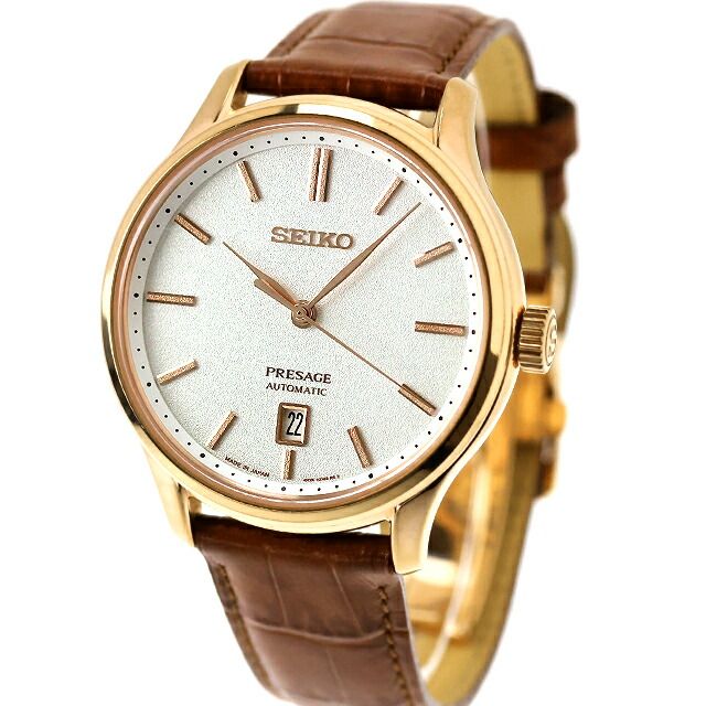 セイコー SEIKO 腕時計 メンズ SARY 142 プレザージュ ベーシックライン ジャパニーズガーデン 日本庭園 漆喰