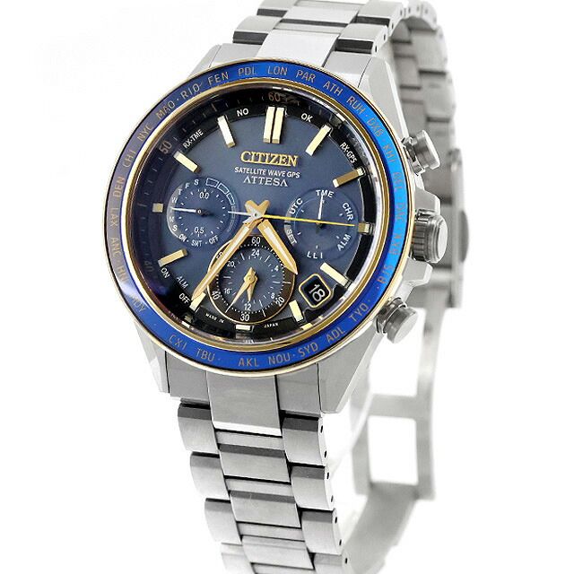 シチズン CITIZEN 腕時計 メンズ CC 4054 68 L アテッサ ネプチューン モデル アクトライン エコ ドライブGPS衛星電波