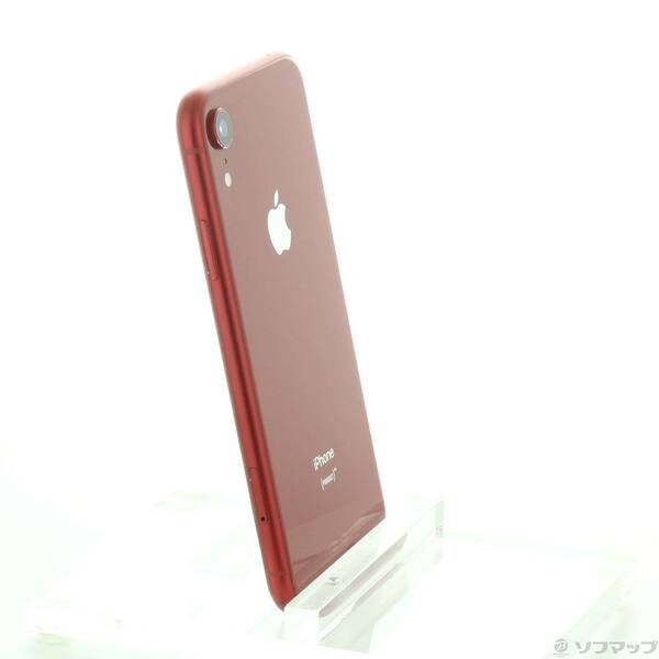 中古品〕 iPhoneXR 128GB プロダクトレッド MT0N2J／A SIMフリー【258