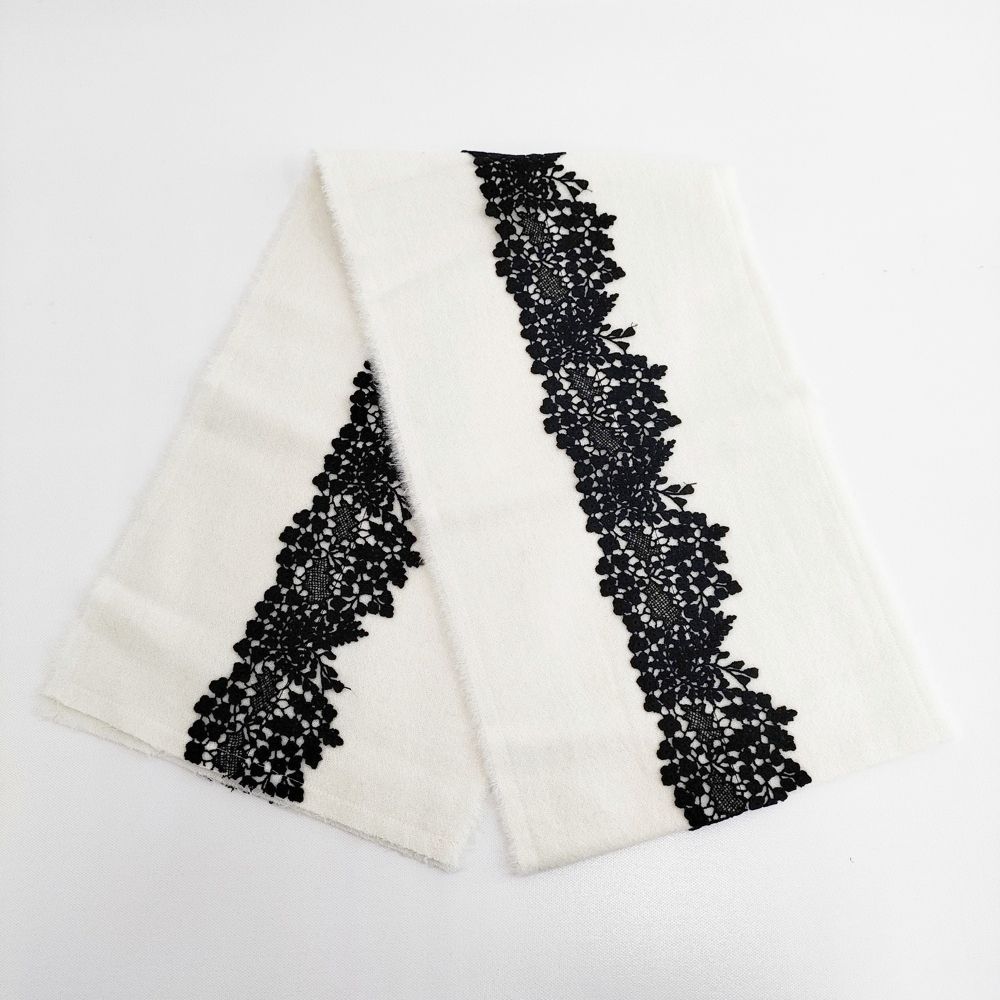 kijinokanosei itomaki 綴る葉ストール kijinokanosei 未使用品 レース 綴る葉 tsuzuruha 定価19800円