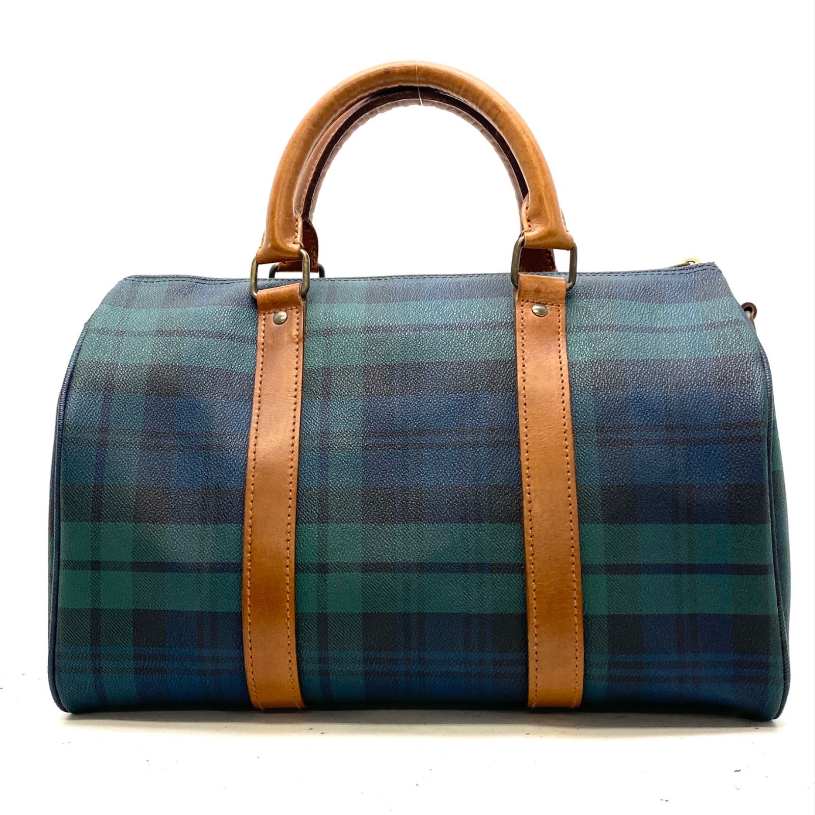 ポロ ハンド ミニボストンバッグ チェック 旅行 ラルフローレン FY281