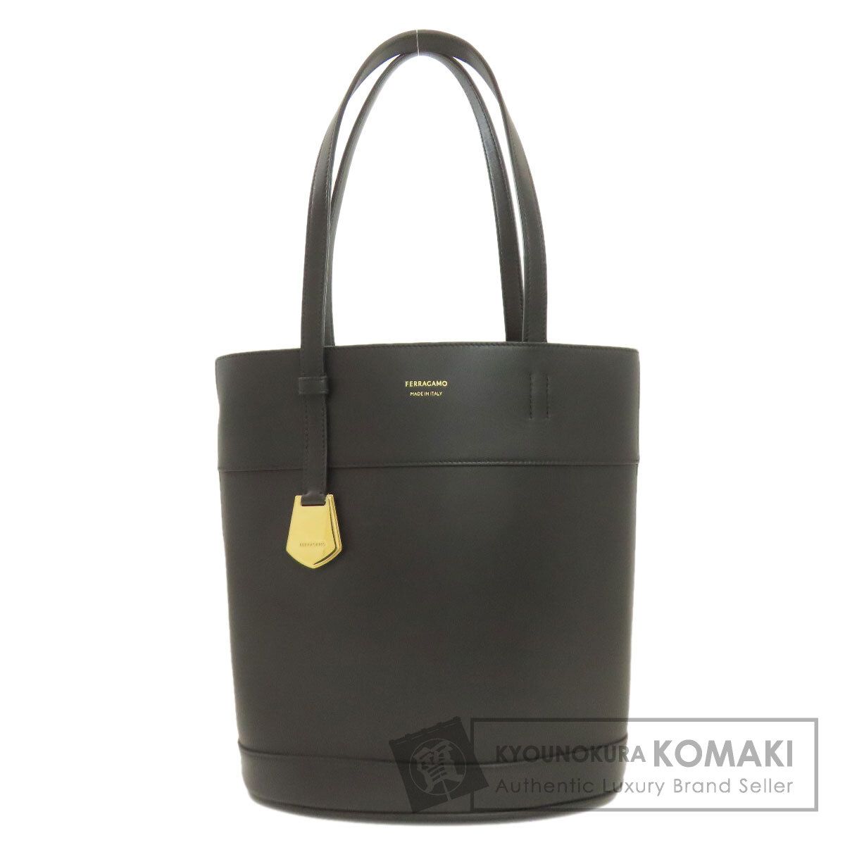 Salvatore Ferragamo サルヴァトーレフェラガモ ロゴ トートバッグ レザー レディース