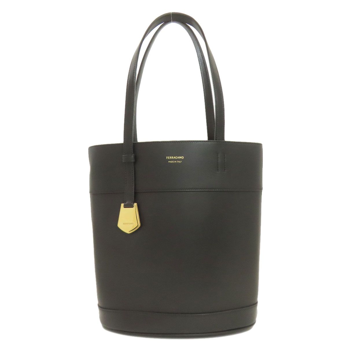 Salvatore Ferragamo サルヴァトーレフェラガモ ロゴ トートバッグ レザー レディース