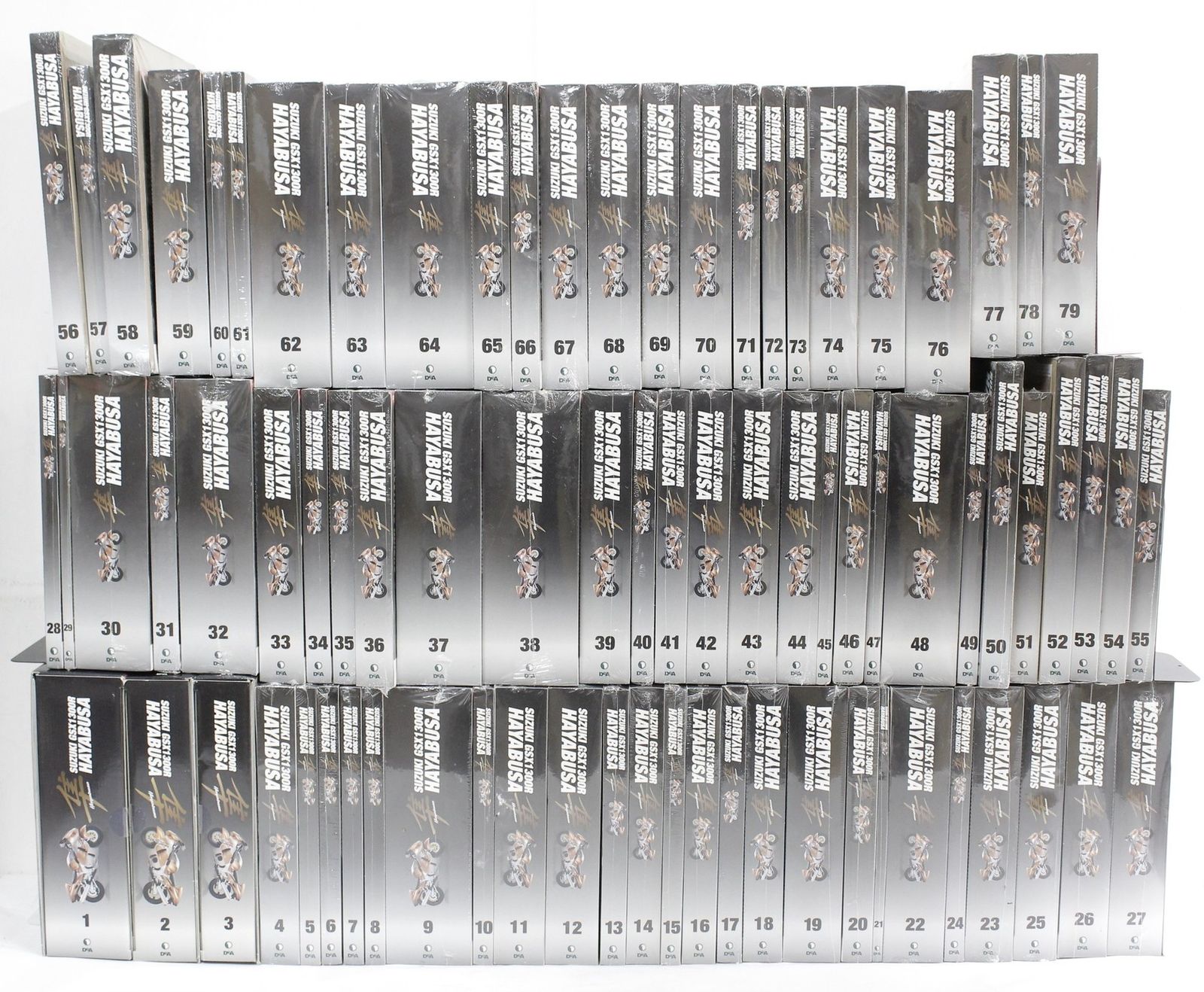 未組立 デアゴスティーニ スズキ 隼 １ 80巻 バイク 模型 フィギュア ホビー D B 46 byebye