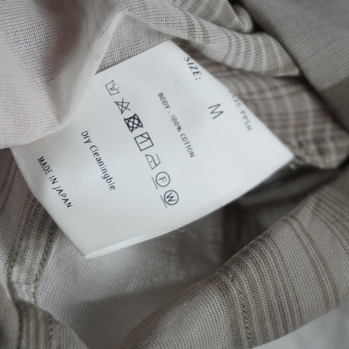 美品 正規 25SS ENCOMING インカミング Pullover Pocket Shirt プル