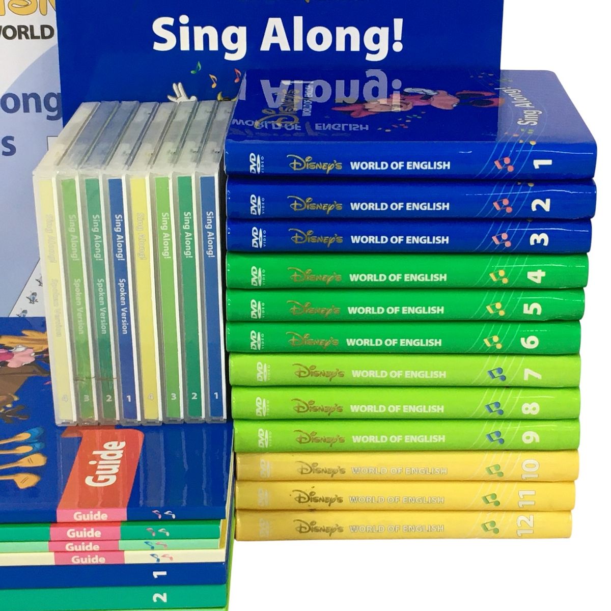 DWE ディズニーワールドオブイングリッシュ シングアロング DVD版 2014