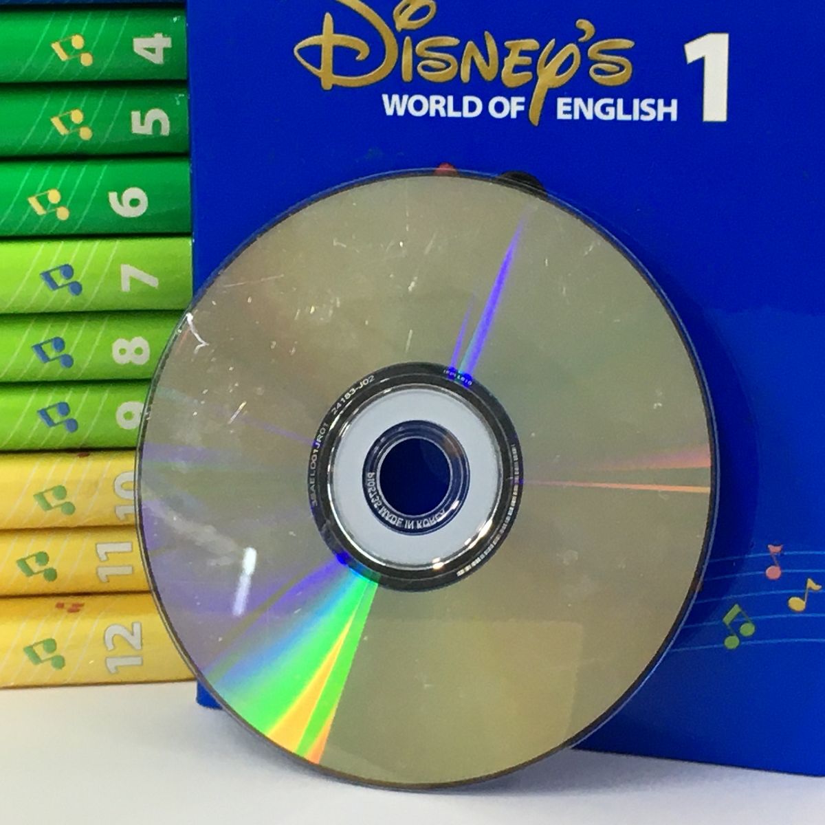 ワールドインイングリッシュ　CD DVD DWE ディズニーワールドオブイングリッシュ シングアロング DVD版 2014