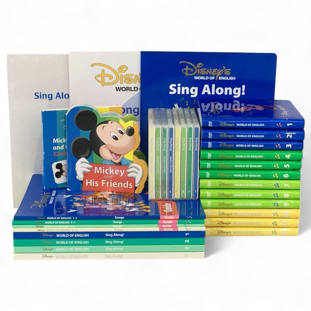 DWE ディズニーワールドオブイングリッシュ シングアロング DVD版 2014