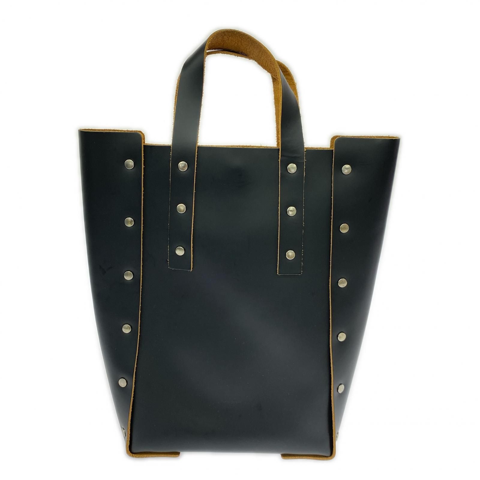 HENDER scheme レザートートバッグ ブラック