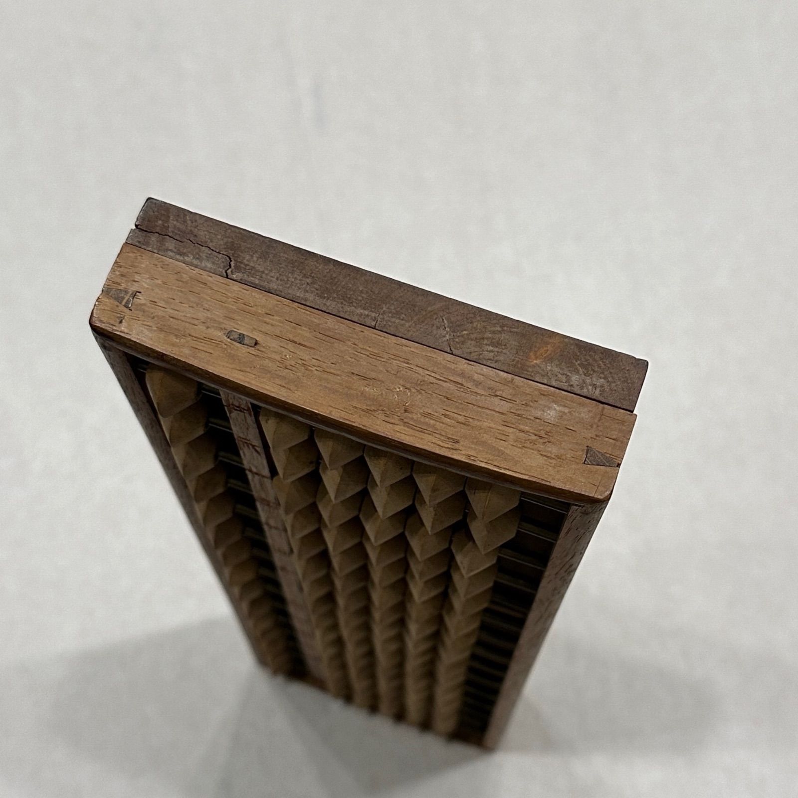 下町【昭和レトロ】そろばん 算盤 五つ玉15桁 アンティーク 骨董品